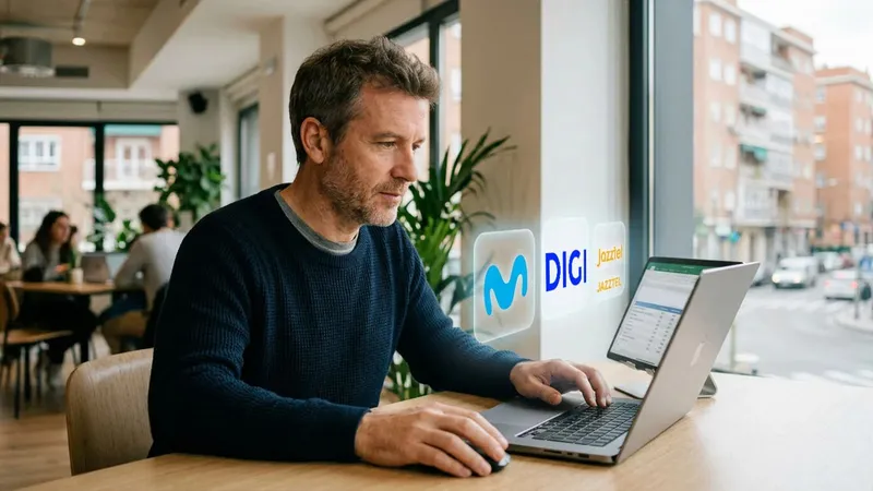 Movistar, Digi o Yoigo: paga menos de 20 euros por fibra y descubre qué tarifa es más barata en mayo