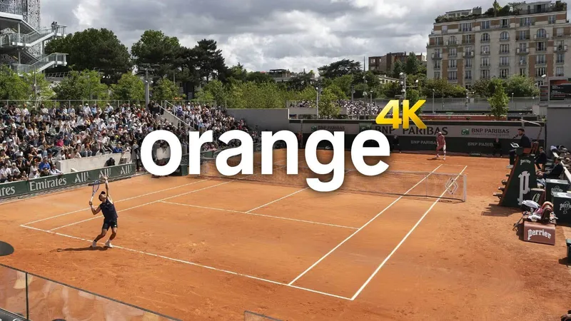 Orange TV recupera un canal 4K para que veas el mejor tenis de Roland-Garros 2026
