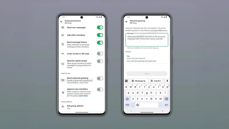 Mensajes de bienvenida automáticos en WhatsApp: así es la nueva función que ya se está probando