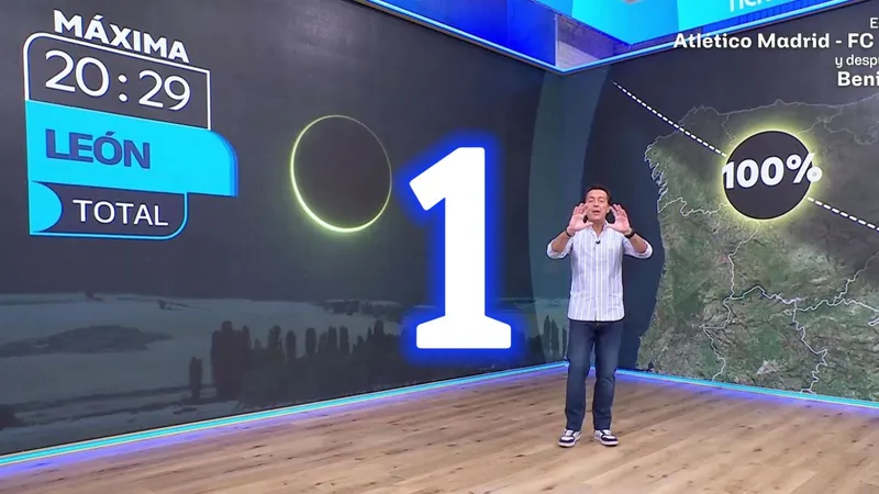 La 1 confirma una programación especial para el eclipse total de sol del 12 de agosto
