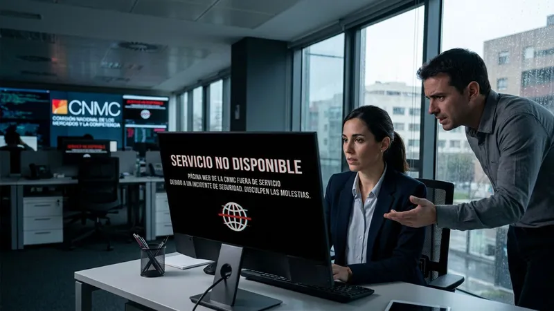 La web de la CNMC sufre un ciberataque y deja de funcionar