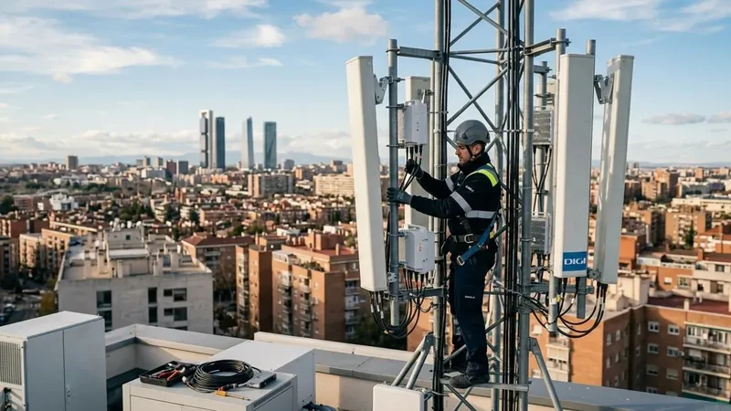 DIGI acelera su red móvil propia en España y ya supera los 900 nodos en servicio