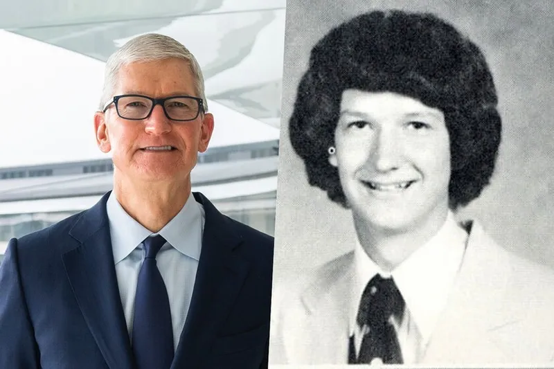Tim Cook ha estado 15 años dirigiendo Apple y tiene un patrimonio de 2.600 millones. Su primer trabajo fue con 11 años para ahorrar para la universidad