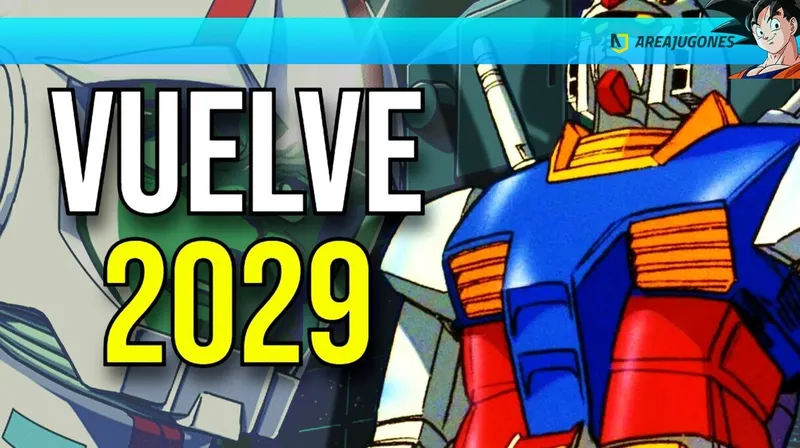 Confirmado: el anime original de Gundam volverá remasterizado en 2029