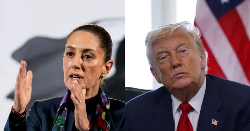 Sheinbaum tiene primera llamada con Trump en medio de acusación contra gobernador de Sinaloa