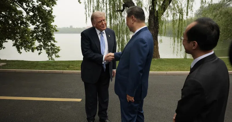 Trump y Xi abren segundo día de diálogo en Pekín bajo un clima de cauta cordialidad