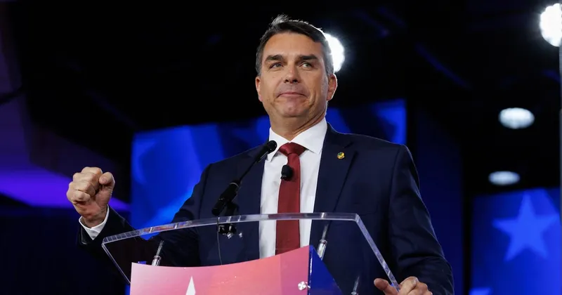 Flavio Bolsonaro rechaza desvío de fondos para su hermano menor en el caso del Banco Master