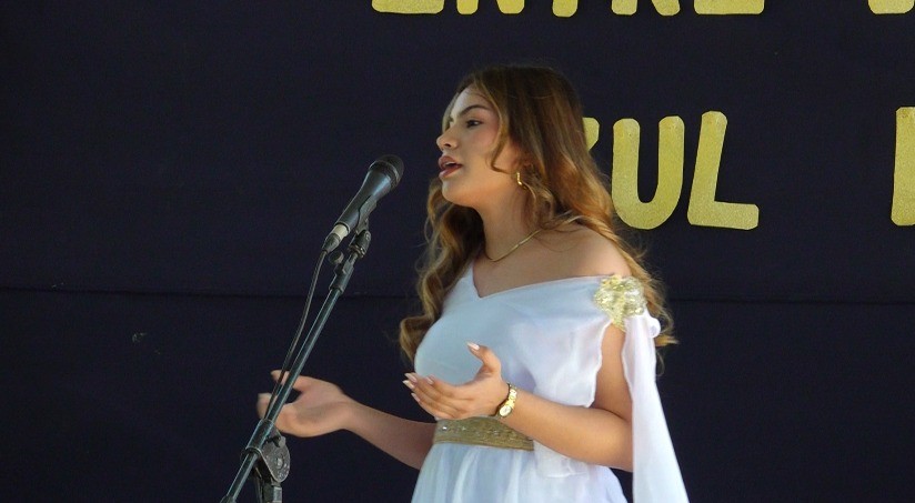 Colegio Otto de la Rocha recuerda a Darío con desfile de Musas Darianas