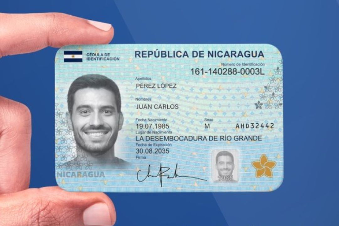 Nuevo formato de cédula de identidad entra en vigencia en Nicaragua