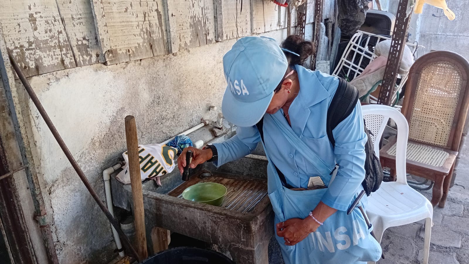 Jornada casa a casa refuerza la prevención del dengue
