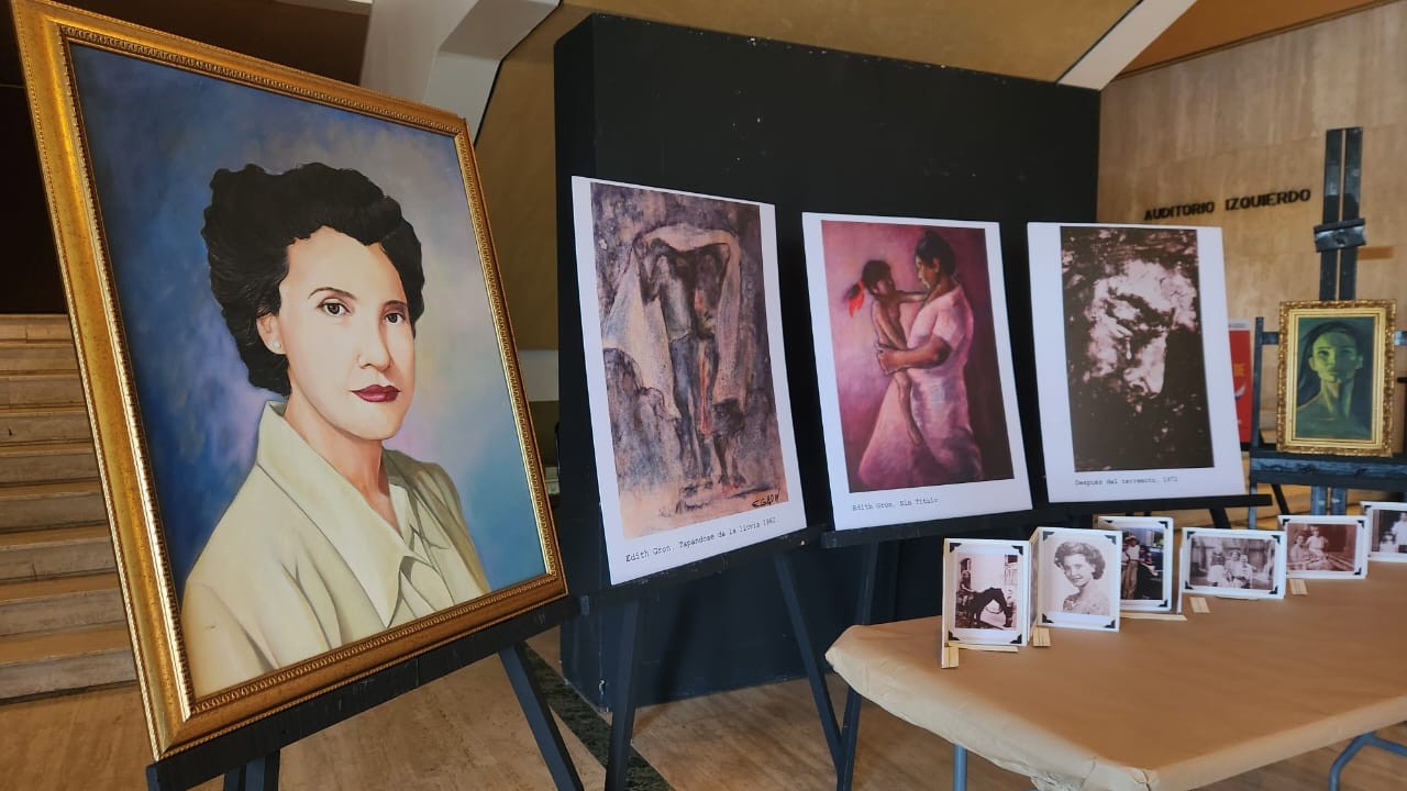 Rinden homenaje al legado artístico de Edith Grøn a 36 años de su partida