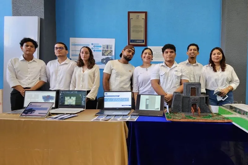 Estudiantes de ingeniería proyectan el futuro de Nicaragua