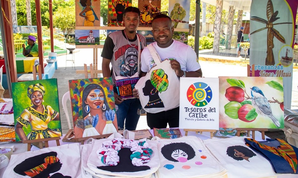 Ciudad Sandino vibra al ritmo del Caribe Sur con feria cultural