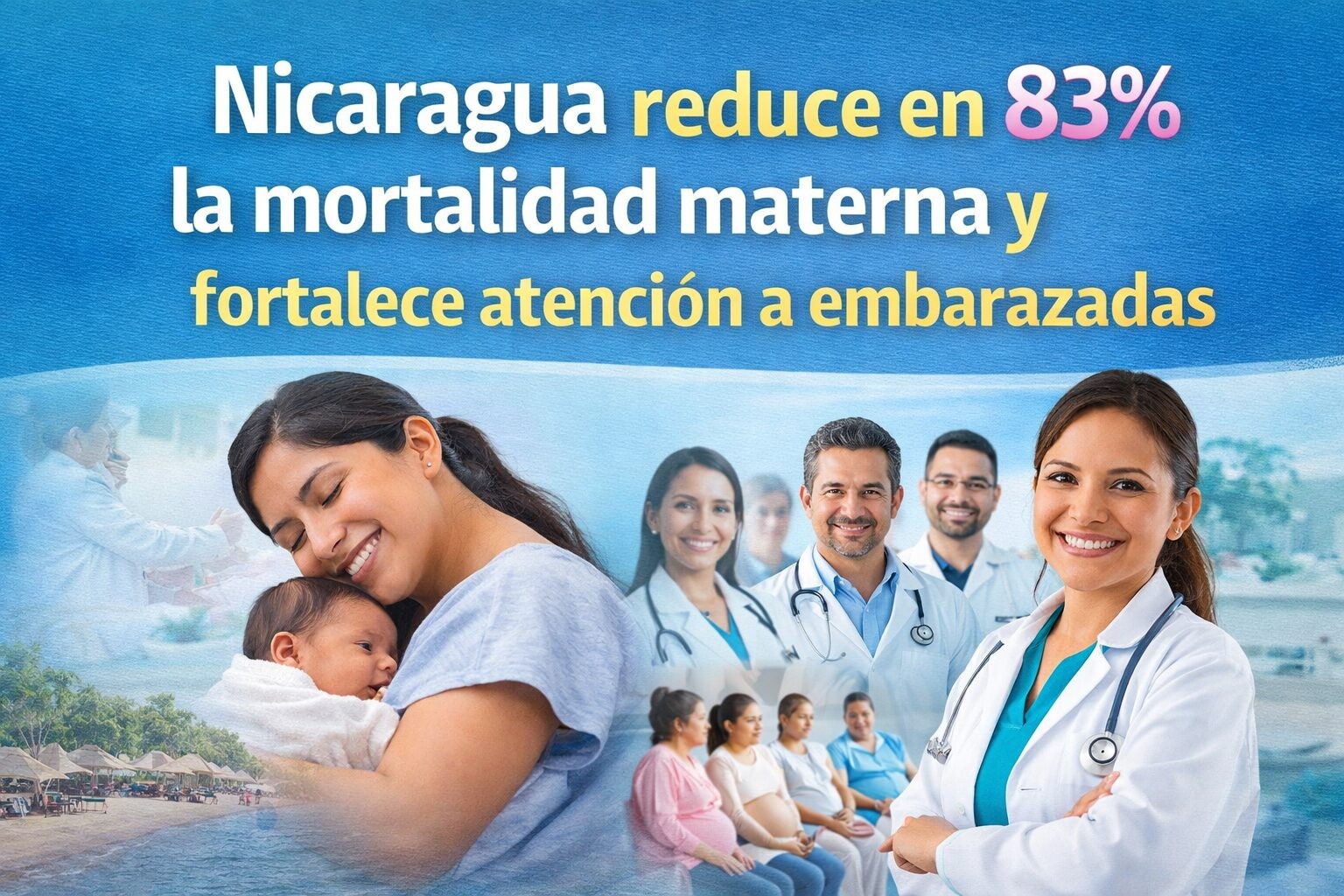 Histórica reducción de mortalidad materna en Nicaragua