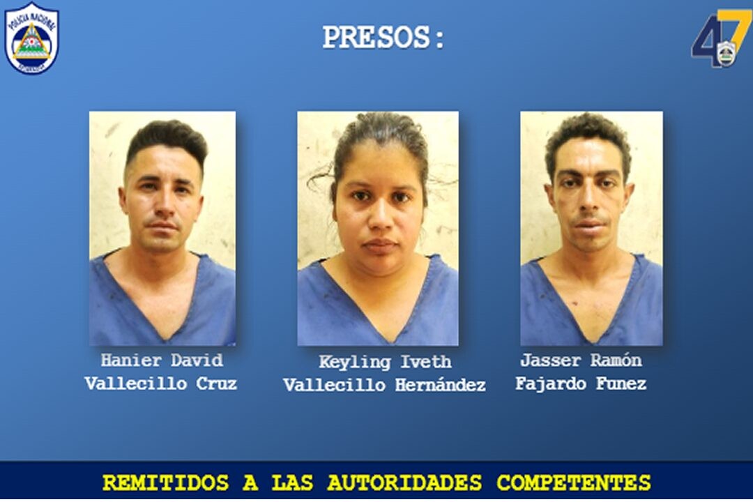 Golpe a la delincuencia: más de 80 capturados en Nicaragua