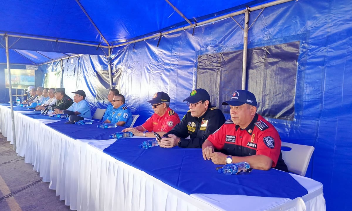 Nicaragua activa alerta roja durante el Primer Ejercicio Nacional para Proteger la Vida