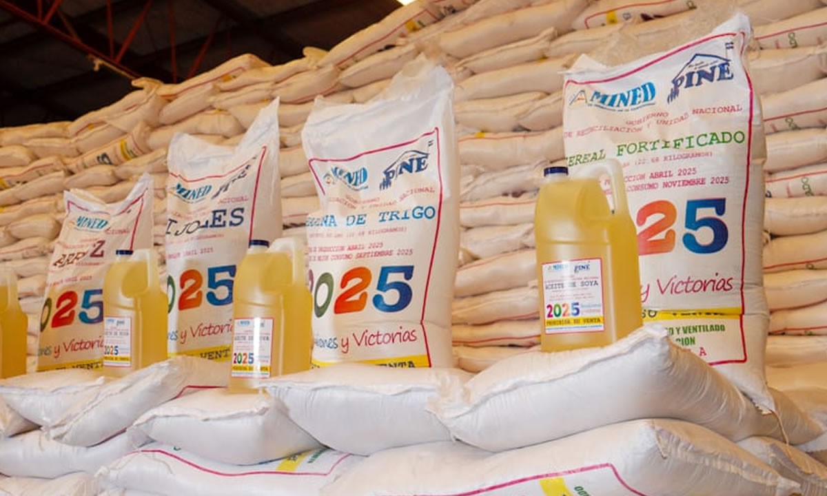 Nicaragua inicia segundo traslado de merienda escolar 2026