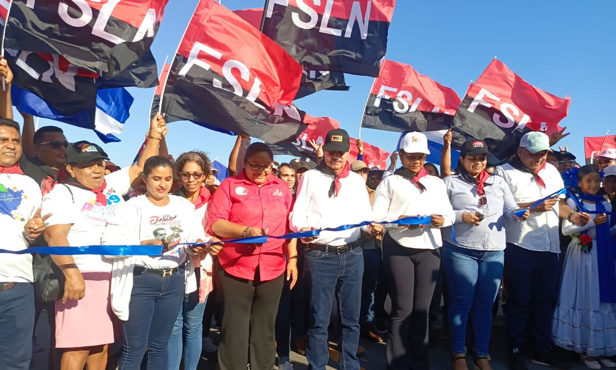 Inauguran el tercer tramo de la Carretera Costanera del Pacífico Sur de Nicaragua