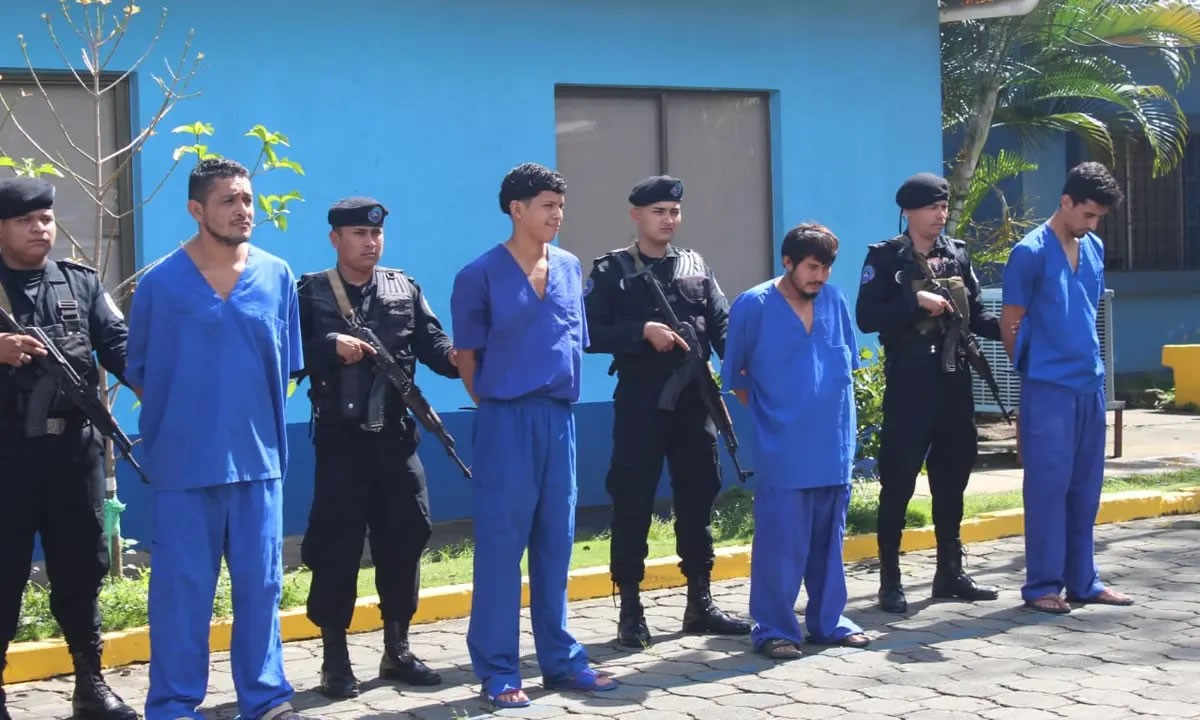 Policía Nacional captura a 7 señalados por tráfico de droga en Nicaragua