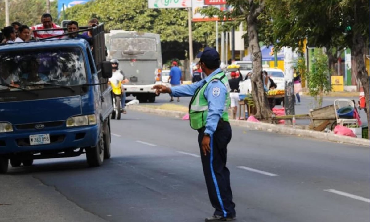 Nicaragua: 250 conductores fueron detenidos por manejar ebrios