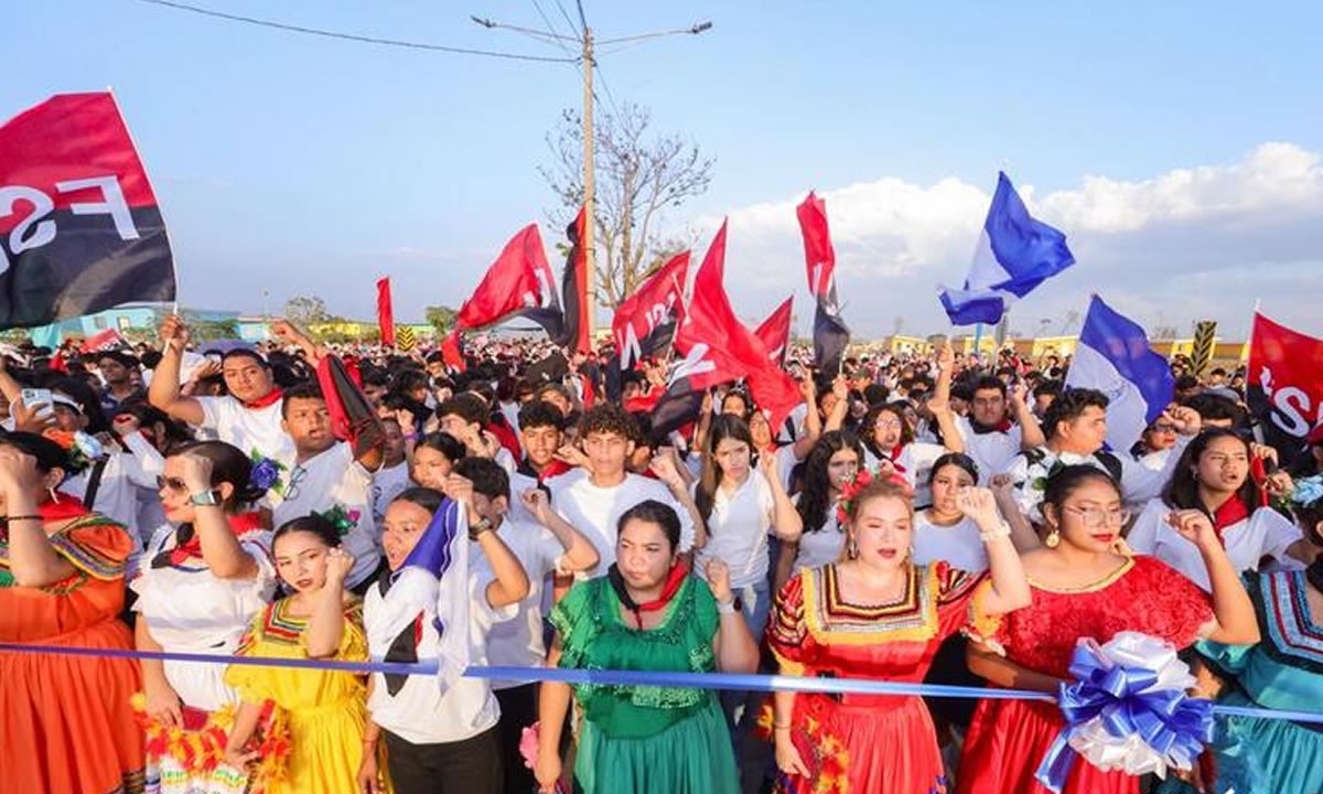 Juventud nicaragüense entrega moderna pista General Miguel Ángel Ortez