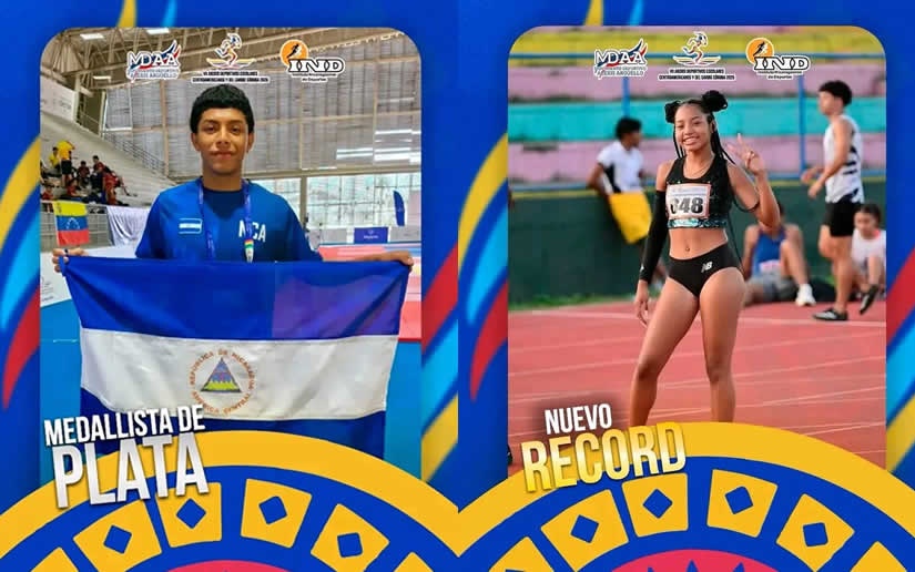 Nicaragüenses suman medallas en Juegos Escolares Centroamericanos y del Caribe
