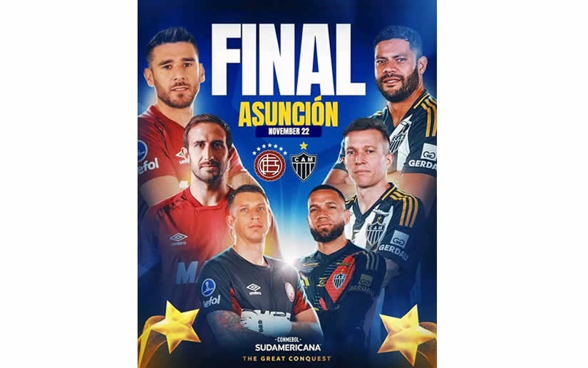 Atlético Mineiro y Lanús se disputarán la final de la Copa Sudamericana