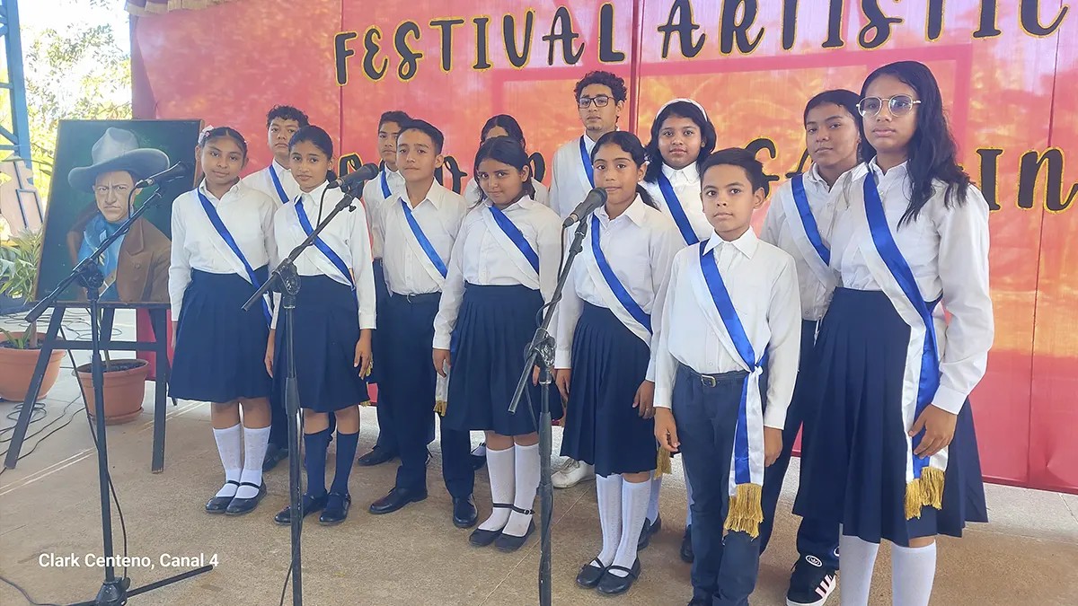 Festival artístico “De Darío a Sandino” promueve cultura e identidad en estudiantes