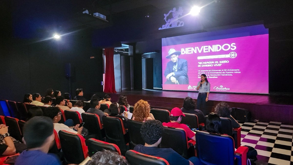 Cinemateca Nacional conmemora el legado del General Sandino con proyección especial