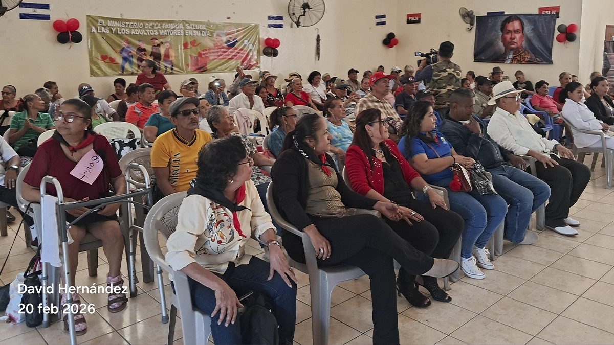 Festival “Allá va el General” reúne a adultos mayores en Ciudad Sandino en homenaje al General Sandino