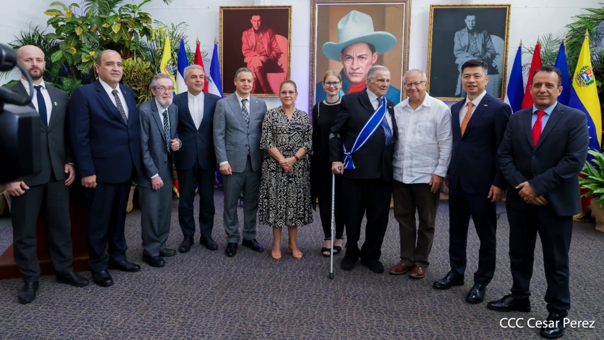 Otorgan Orden “José de Marcoleta” al embajador venezolano Javier Arrúe tras 13 años de misión diplomática en Nicaragua