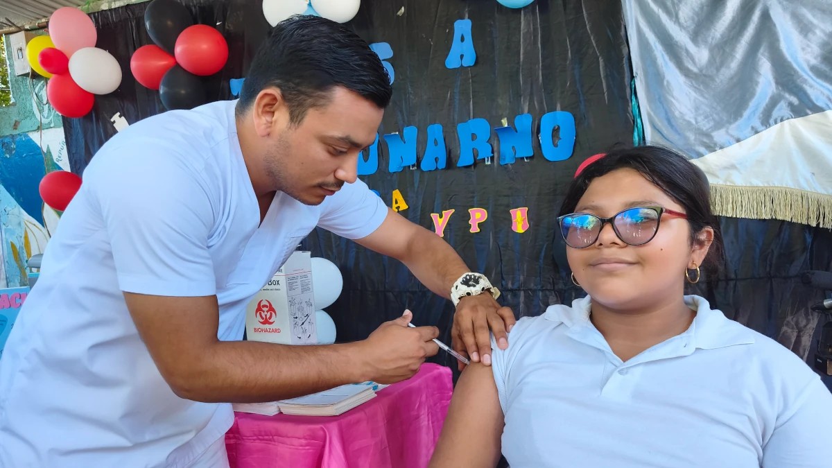 Vacunación contra el VPH en Managua fortalece la prevención del cáncer cervicouterino en estudiantes