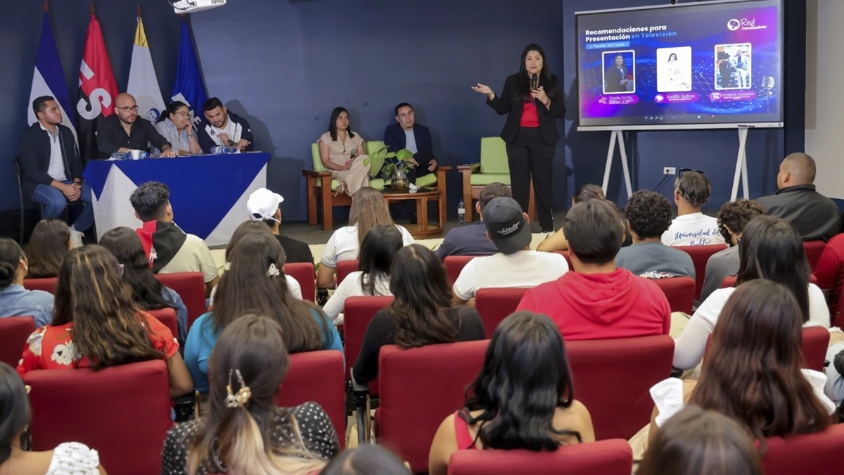 Estudiantes de comunicación refuerzan habilidades en Encuentro con Medios Sandinistas