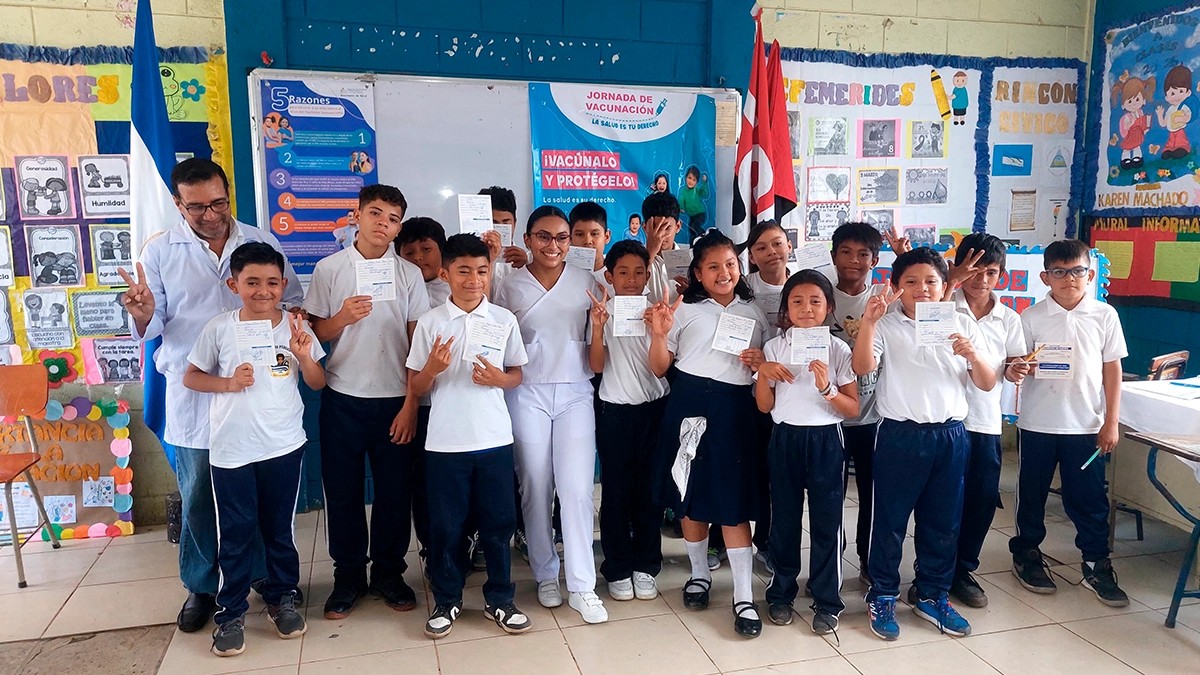 MINSA desarrolla campaña de vacunación contra el VPH en Managua