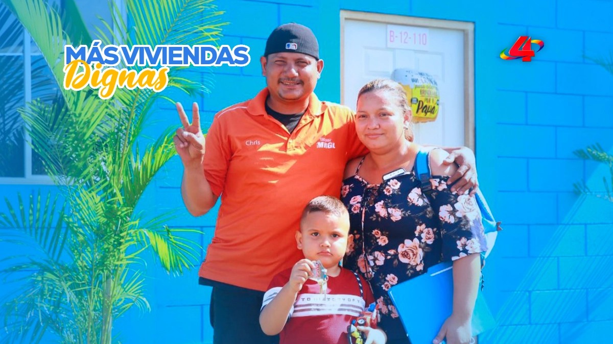 Avanza Programa Bismarck Martínez con más de mil 200 viviendas en Managua
