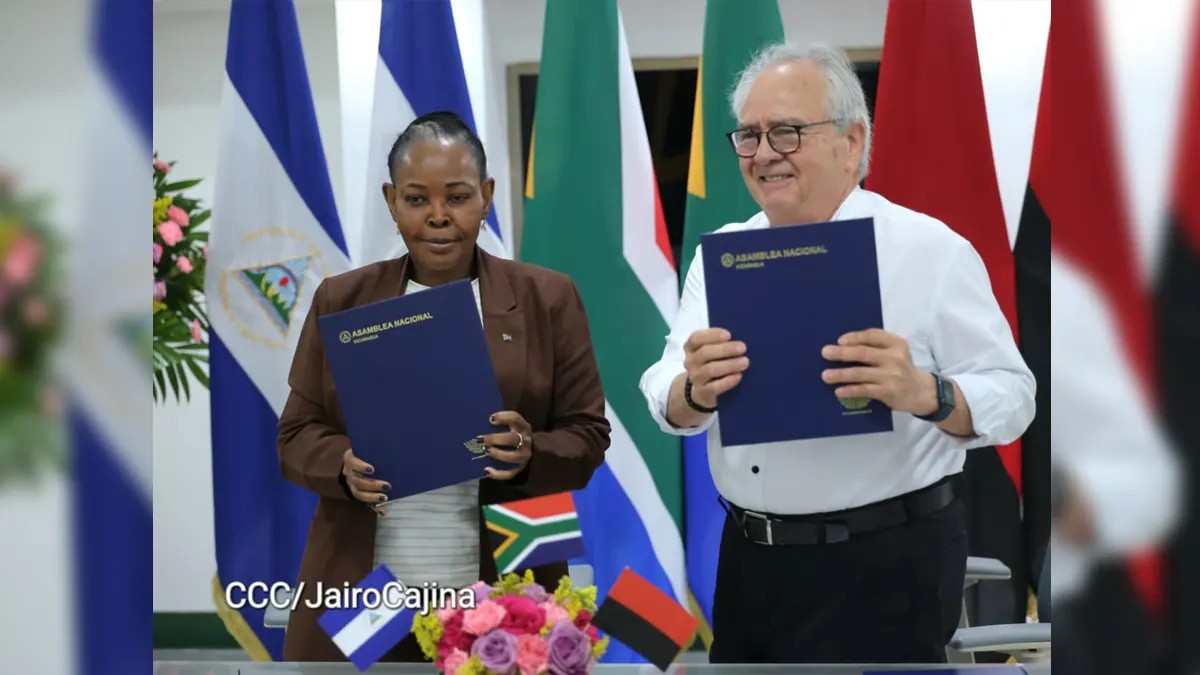 Memorando entre Nicaragua y Gauteng, Sudáfrica fortalece cooperación y hermandad entre pueblos