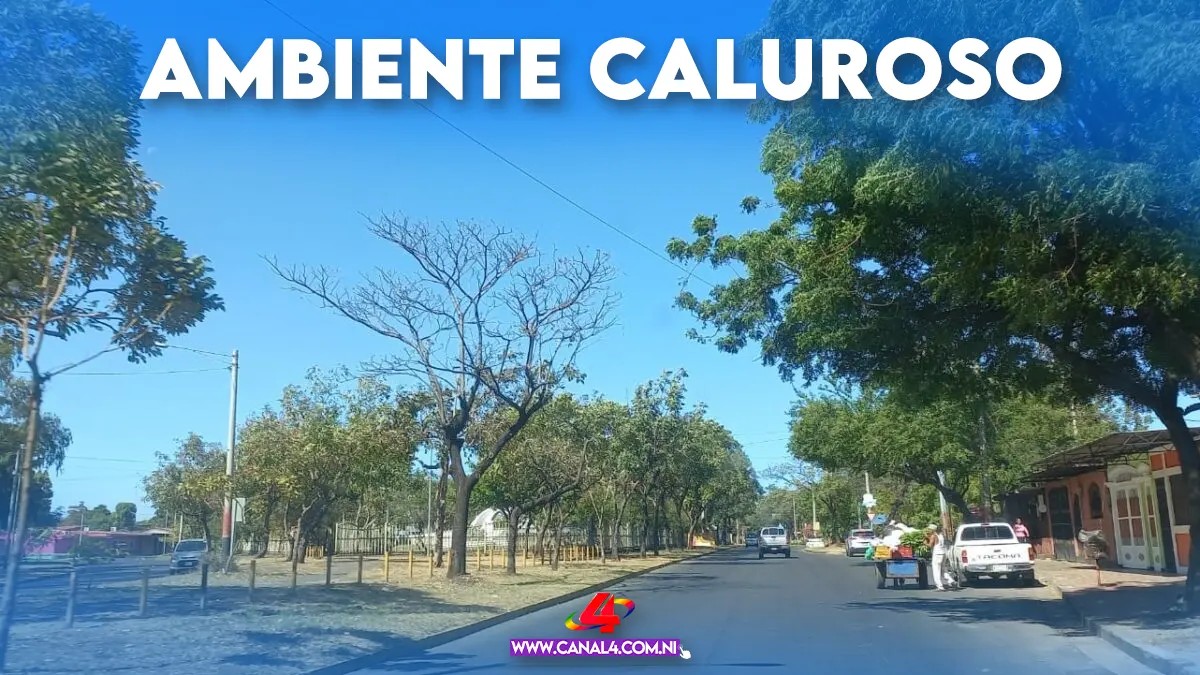 Pronóstico del tiempo: ambiente bochornoso y lluvias ligeras en Nicaragua el primer sábado de mayo