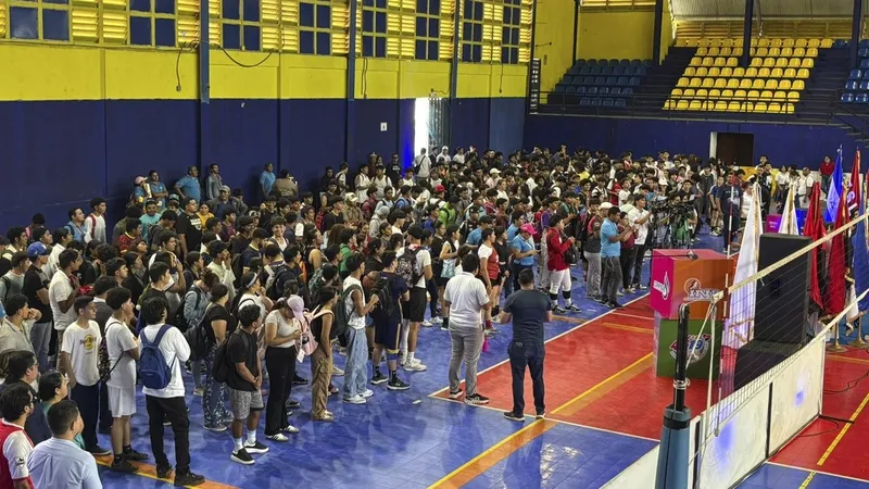 Juventud nicaragüense celebra el deporte en los Juegos TEC 2026