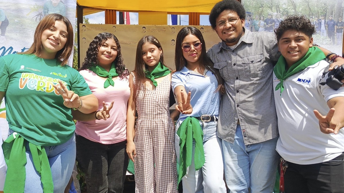 Concurso Universidades Verdes impulsa reforestación y sensibilización ambiental en Nicaragua