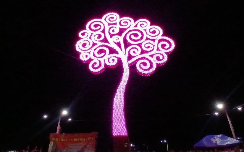 Nuevo Árbol de la Vida en homenaje al Héroe Nacional Rigoberto López Pérez