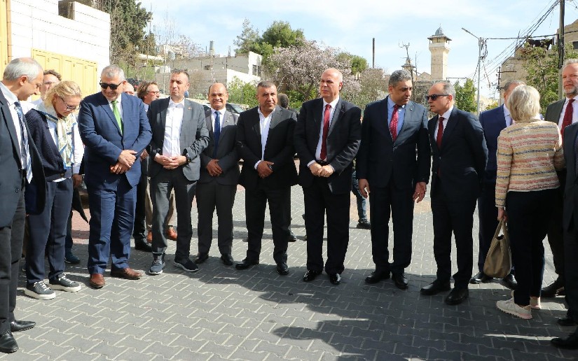 Encuentro con Gobernador de Hebrón en Palestina