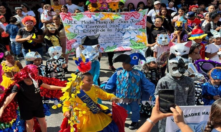 Concluyen los «Carnavales por la Paz 2026» en Venezuela