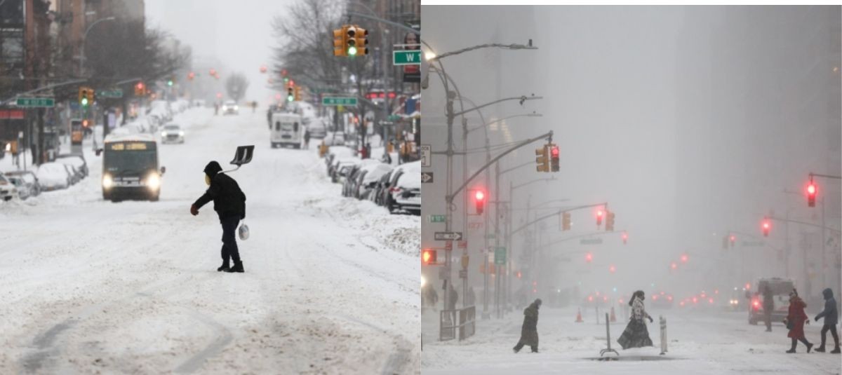 Histórica Tormenta invernal golpea el noreste de EE. UU.