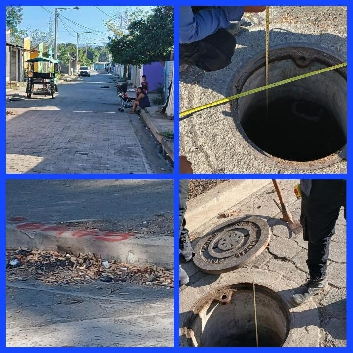 Saneamiento en Villa Guadalupe, Managua