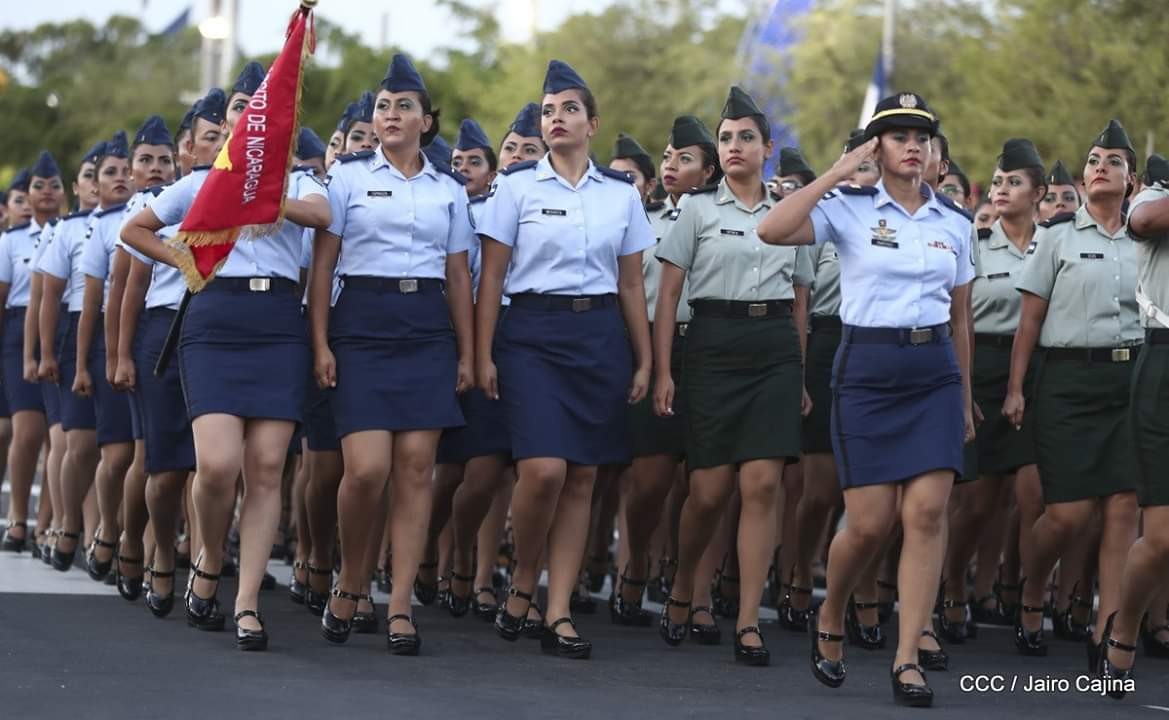 Saludo del Ejército de Nicaragua en ocasión al Día Internacional de la Mujer