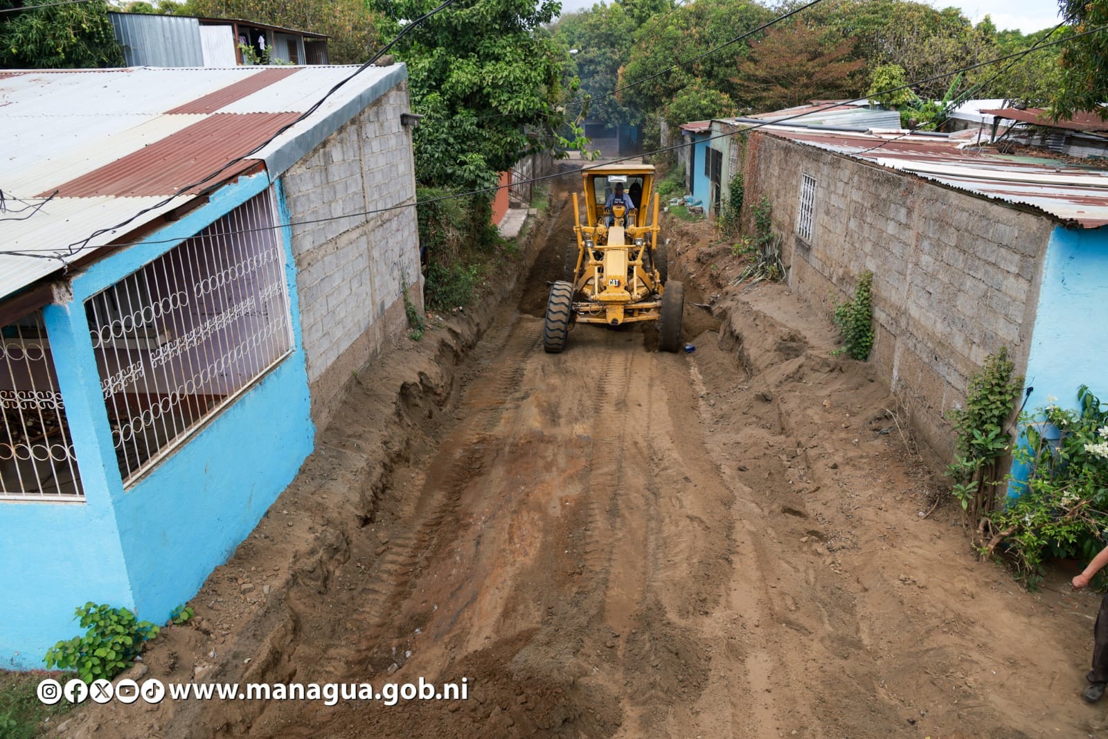 Ampliación de la red vial en Villa Cuba Libre beneficiará a más de mil protagonistas
