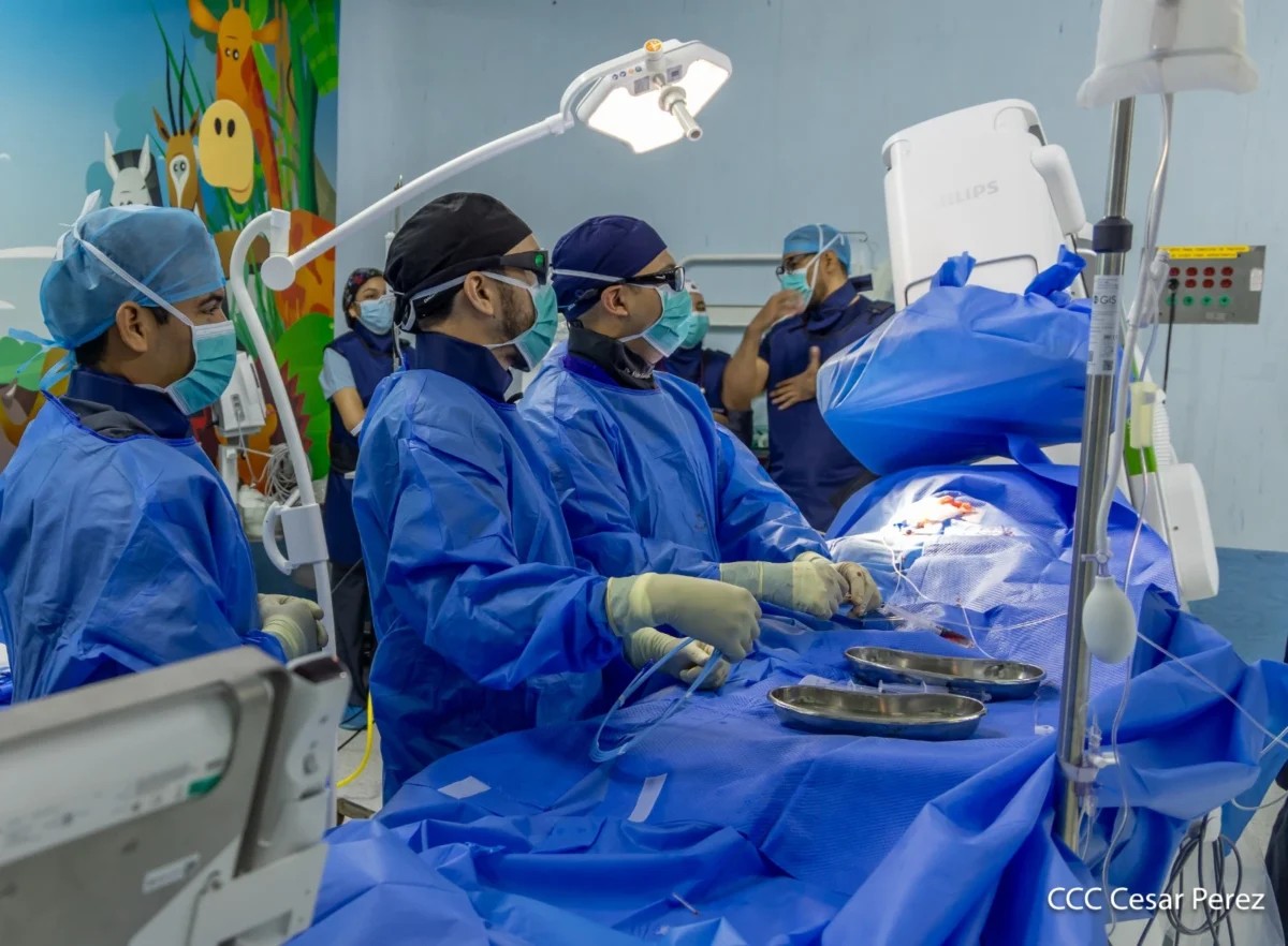Avances en Nicaragua para tratar la cardiopatía congénita infantil