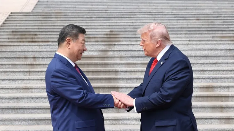 Trump dice a Xi Jinping: usted es un gran líder