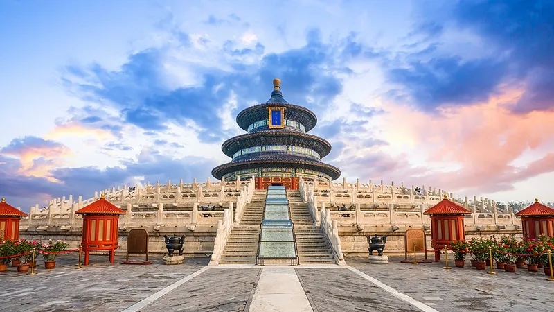 Xi Jinping y Donald Trump visitan el Templo del Cielo