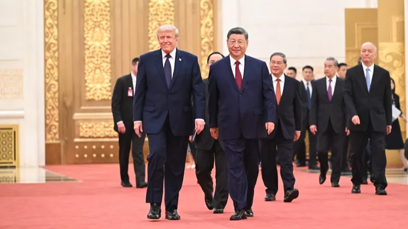 Xi Jinping ofrece un banquete de bienvenida a Trump